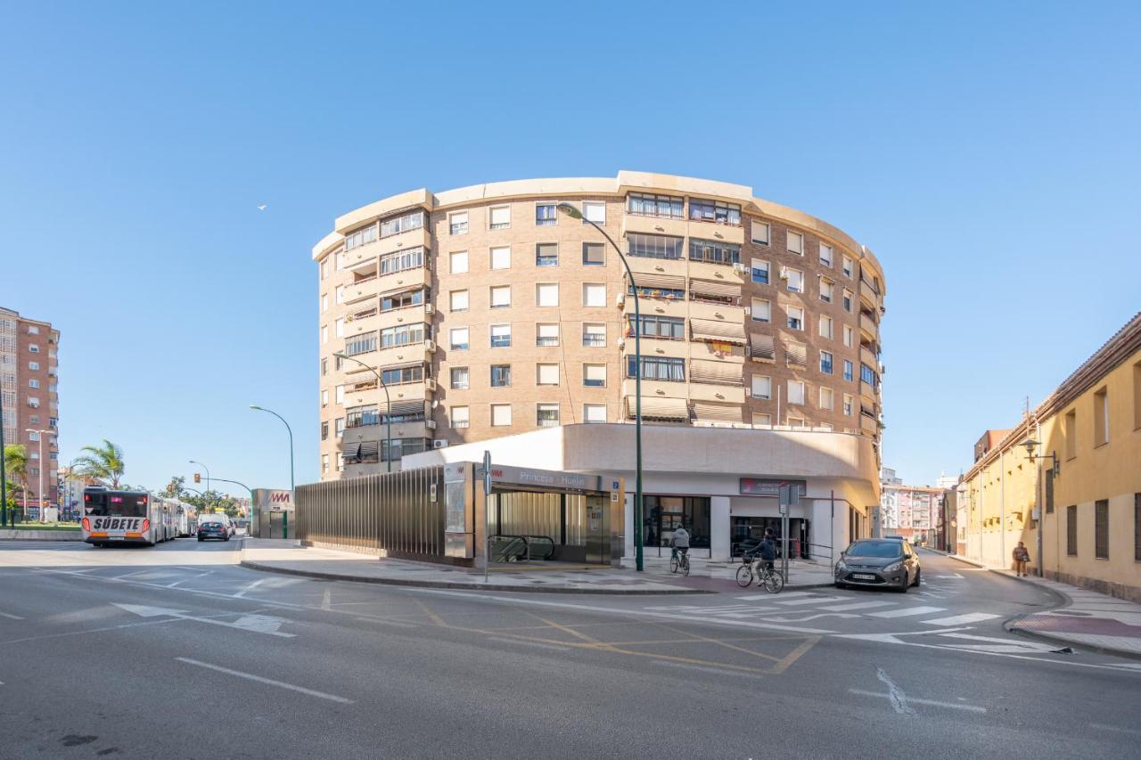 מאלגה Princesas Flat, Luxury Apartament Near Beach&Metro Free Parking מראה חיצוני תמונה